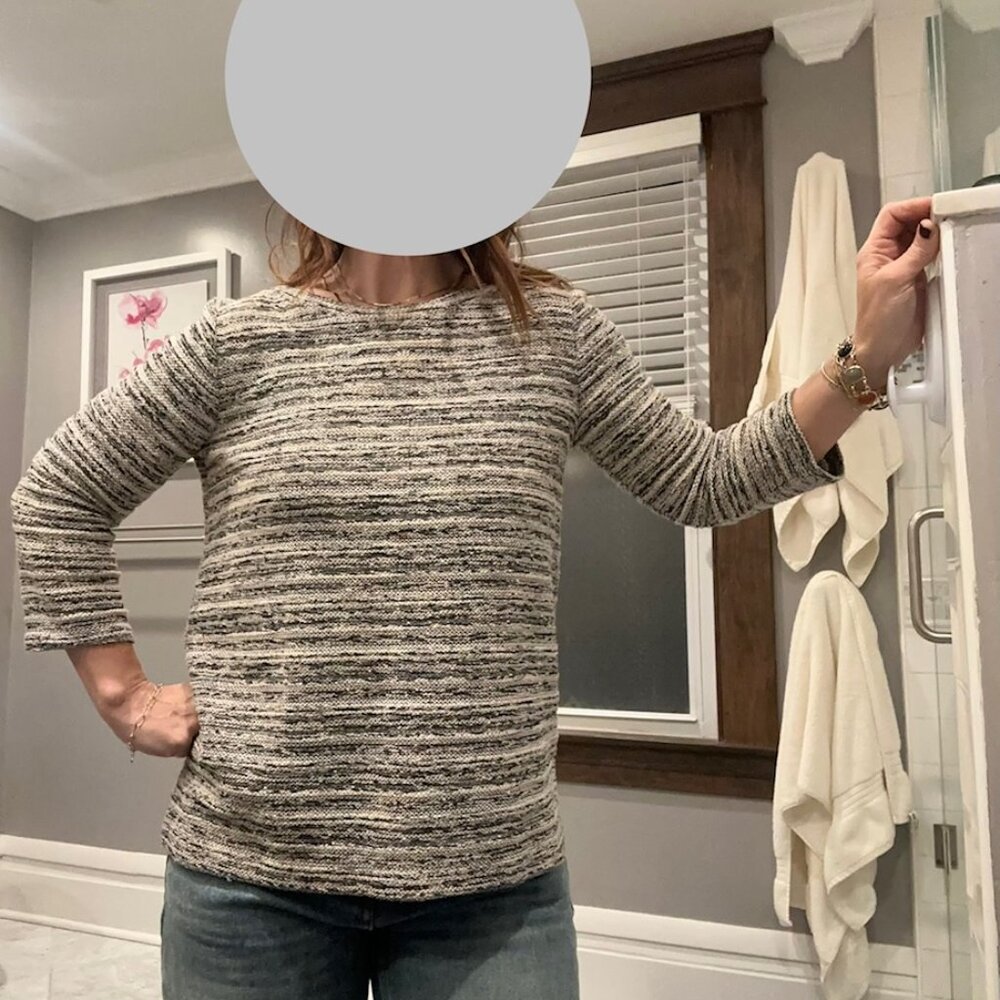 Loft Tweed Style Top